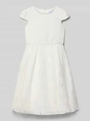 Sukienki i spódniczki dla dziewczynek - Sukienka o długości do kolan z okrągłym dekoltem - miniaturka - grafika 1