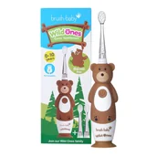 Szczoteczki do zębów dla dzieci - Brush-Baby WildOnes szczoteczka soniczna dla dzieci 0-10l Bernie Bear - miniaturka - grafika 1