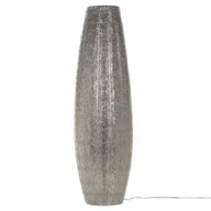 Lampy stojące - Beliani Lampa stojąca niklowa MARINGA - miniaturka - grafika 1