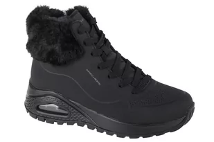 buty zimowe damskie Skechers Uno Rugged - Fall Air 167274-BBK-37 - Kozaki damskie - miniaturka - grafika 1