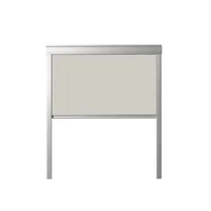 Rolety - Roleta zaciemniająca do okna dachowego DUR M8A 4219 Beżowa 78 x 140 cm Contrio - miniaturka - grafika 1