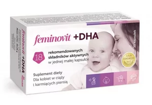 SALVUM Feminovit + DHA 30 szt. - Suplementy diety - miniaturka - grafika 1