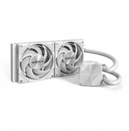 Chłodzenie wodne - Montech Hyper Flow Silent 240 White zestaw AIO - miniaturka - grafika 1