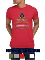 Koszulki męskie - KOSZULKA BAWEŁNIANA MĘSKA T-SHIRT DZIEŃ TATY OKAZJE RÓŻNE WZORY PREZENT- S - miniaturka - grafika 1