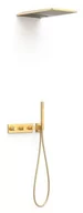 Zestawy prysznicowe - Zestaw podtynkowy TRES B-system 24-K Matowe Złoto 30725305OM - miniaturka - grafika 1