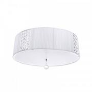 Lampy sufitowe - Berella Light Plafon ARKONA C5 BL0733 Berella Light biała oprawa w stylu glamour BL0733 - miniaturka - grafika 1