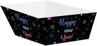 Sylwester - Pudełka na chipsy Sylwestrowe - Happy New Year - 4 szt. - miniaturka - grafika 1