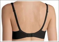 Biustonosze - Triumph Czarny Biustonosz Gładki Klasyczny 85c Lha - miniaturka - grafika 1