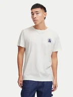 Koszulki męskie - Blend T-Shirt 20716481 Biały Regular Fit - miniaturka - grafika 1
