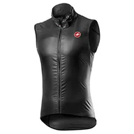 Garnitury - CASTELLI Męska kamizelka sportowa Aria Vest szary ciemnoszary XXL - miniaturka - grafika 1