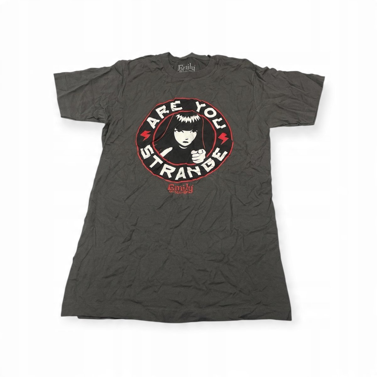 Koszulka T-shirt damski okrągły dekolt SPENCER'S EMILY THE STRANGE S