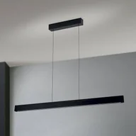 Lampy sufitowe - ORION Lampa wisząca LED Tara, czarna, długość 120 cm, aluminium/stal - miniaturka - grafika 1