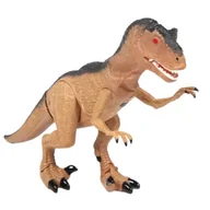 Zabawki interaktywne dla dzieci - DINOZAUR ZDALNIE STEROWANY INTERAKTYWNY EFEKTY DŹWIĘKOWE I ŚWIETLNE PILOT - miniaturka - grafika 1