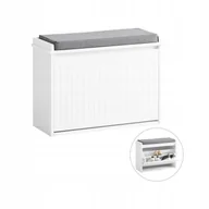 Szafki na buty - SoBuy Szafka na buty Komoda Ławka Korytarz stojak pudełko na buty FSR98-W - miniaturka - grafika 1