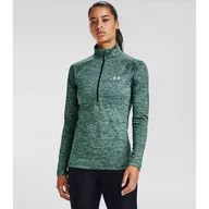 Bluzki damskie - Koszulka damska Under Armour NEW TECH 1/2 ZIP - TWIST-S - miniaturka - grafika 1