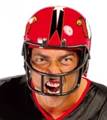 Dodatki do strojów karnawałowych - Guirca Kask futbolisty - 1 szt. GU13404 - miniaturka - grafika 1