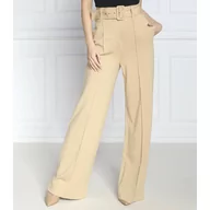 Spodnie damskie - GUESS Spodnie z paskiem DARYL | Relaxed fit - miniaturka - grafika 1