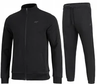 Dresy męskie - 4F OCIEPLANY MÄSKI DRES BAWEĹNA KOMPLET BLUZA SPODNIE / rozm XL - miniaturka - grafika 1