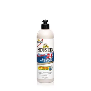 ABSORBINE Szampon z odżywką dla koni ShowSheen 2-In-1 Shampoo & Conditioner 591ml - Akcesoria jeździeckie - miniaturka - grafika 1