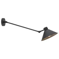 Lampy ścienne - Argon 4072 Altea 1x15W Kinkiet czarny - miniaturka - grafika 1