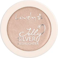 Rozświetlacze do twarzy i ciała - Jelly Silver Highlighter rozświetlacz do twarzy - miniaturka - grafika 1