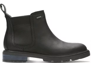 Clarks, Botki damskie, Doxbury Jazz GTX, czarny, rozmiar 36 - Botki damskie - miniaturka - grafika 1
