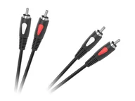 Kable - CABLETECH Kabel 2RCA-2RCA 5.0m Eco-Line LEC-KPO4001-5.0 - miniaturka - grafika 1