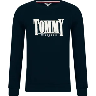 Tommy Hilfiger Bluza | Regular Fit - Bluzy dla dziewczynek - miniaturka - grafika 1