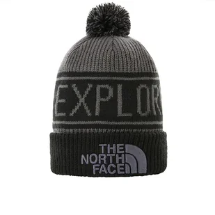 The North Face Retro Pom Beanie > 0A3FMPF9L1 - Czapki i chusty sportowe męskie - miniaturka - grafika 1