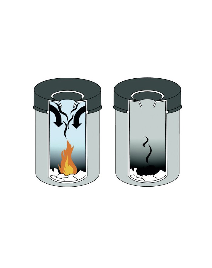 Durable Kosz Na Śmieci Safe Okrągły 30 Czarny 330601