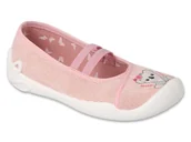 Kapcie damskie - Kapcie baleriny dziecięce dziewczęce domowe różowe  Befado 116X326-26 - miniaturka - grafika 1