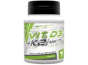 Witaminy i minerały dla sportowców - Trec Vitamin D3 + K2 (MK-7) 60kaps (005531) - miniaturka - grafika 1