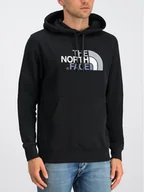 Bluzy męskie - The North Face Bluza Drew Peak NF00AHJYKX7 Czarny Regular Fit - miniaturka - grafika 1