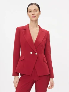 Rinascimento Marynarka CFC0116171003 Bordowy Regular Fit - Marynarki i żakiety damskie - miniaturka - grafika 1