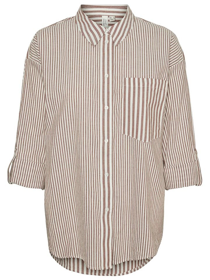 Vero Moda Bluzka w kolorze biało-beżowym