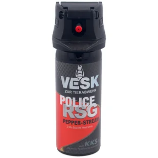 Gaz pieprzowy KKS VESK RSG Police 2mln SHU, Stream 50 ml (12050-S) - Gaz pieprzowy - miniaturka - grafika 1
