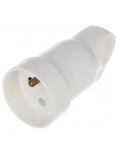 Legrand Gniazdo przenośne 2P+Z 16A z uchwytem białe 50104 - Gniazdka elektryczne - miniaturka - grafika 4