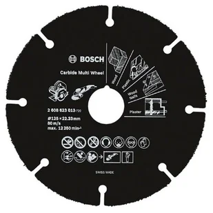 Bosch Tarcza uniwersalna 125 mm - Materiały ścierne - miniaturka - grafika 1