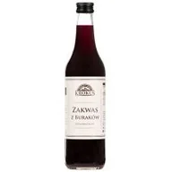 Soki i napoje niegazowane - Krokus Zakwas z buraków niepasteryzowany 500 ml - miniaturka - grafika 1