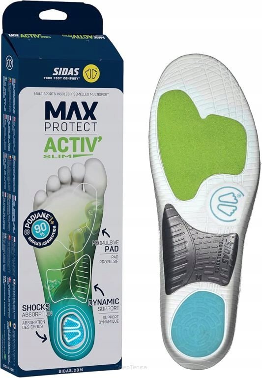 Wkładki do butów Sidas Max Protect Activ Slim 44-45