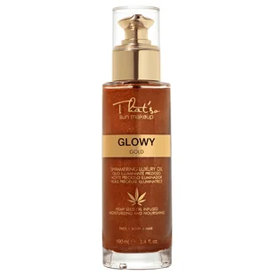 THATS SO Glowy Diamond Body Highlighter 100ml - Balsamy i kremy do ciała - miniaturka - grafika 1