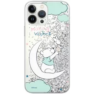 Etui i futerały do telefonów - Etui płynny brokat do Apple IPHONE 11 Disney: Kubuś i Przyjaciele 040 oryginalne i oficjalnie licencjonowane, Srebrny - miniaturka - grafika 1