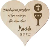 Gadżety dla niej i dla niego - Podziękowanie dla gości Pierwsza Komunia Święta Podziękowania - miniaturka - grafika 1