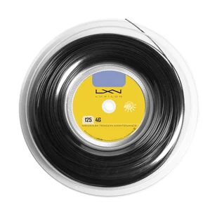 Naciąg tenisowy Luxilon  4G Black (200 m)  1,25 mm - Tenis ziemny - miniaturka - grafika 1