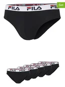 Majtki męskie - Fila Slipy (5 par) w kolorze czarnym - miniaturka - grafika 1