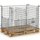 Akcesoria do pakowania - WANZL Kratka dzieląca do konteneru paletowego PA-X 275869250 - miniaturka - grafika 1