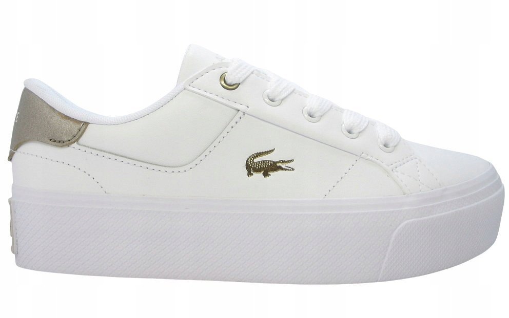 Lacoste Buty trampki damskie Lacoste ZIANE PLATFORM 126 1 CFA 751CFA0020.ALM 37.5