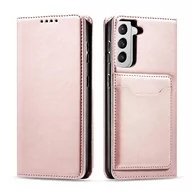 Etui i futerały do telefonów - Etui Card Braders Case do Samsung Galaxy S22 Plus różowy - miniaturka - grafika 1