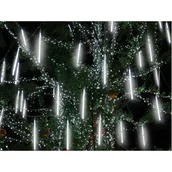 Lampy ogrodowe - Girlanda zewnętrzna sople meteory 386 LED 3,2m IP44 przezroczyste - miniaturka - grafika 1