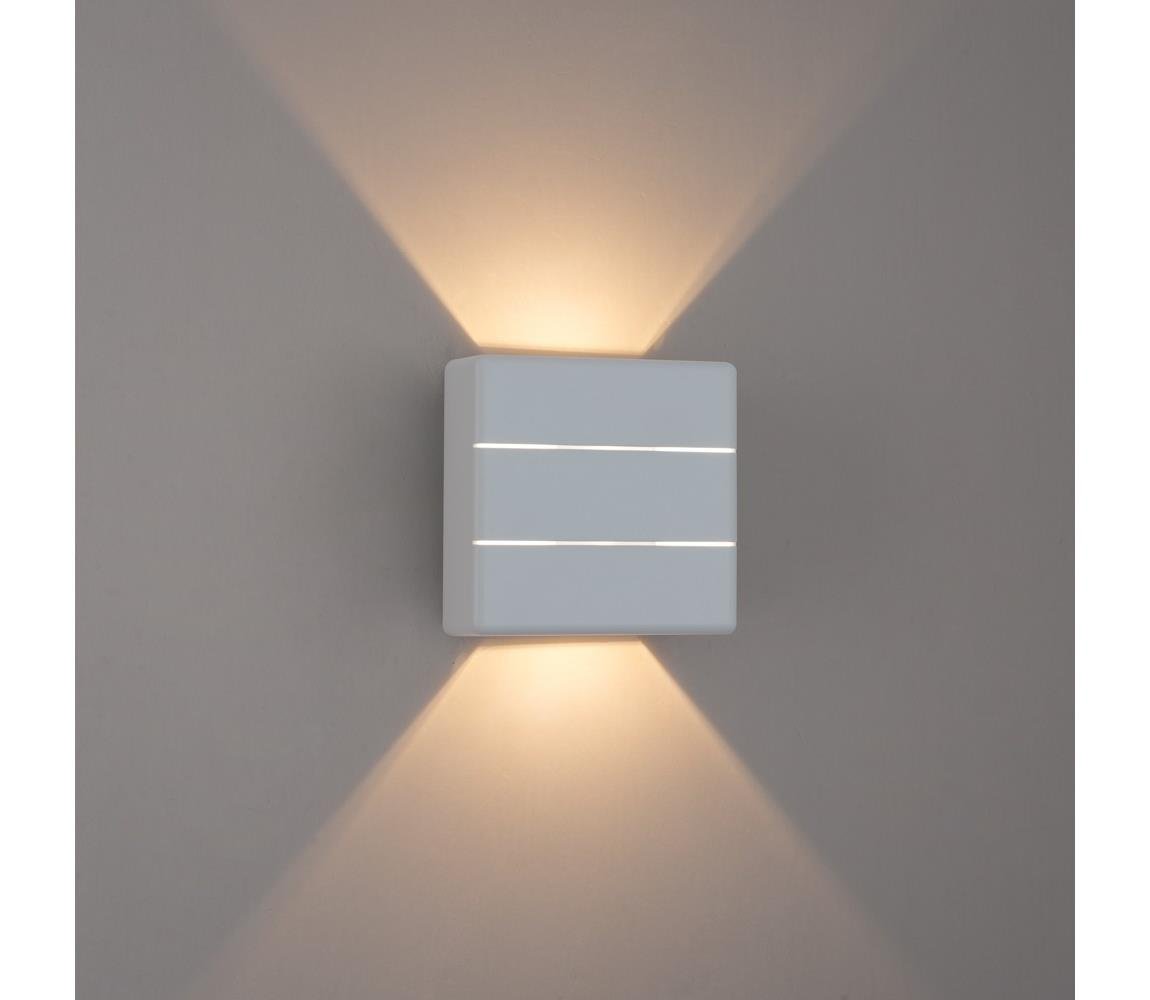Immax 08521L - Kinkiet zewnętrzny LED LUXLINE 6W/230V 3000K IP54 biały